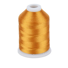 Simthread 214 Deep Gold Embroidery Thread 1000m