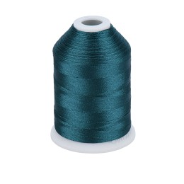 Simthread 415 Peacock Blue Embroidery Thread 1000m