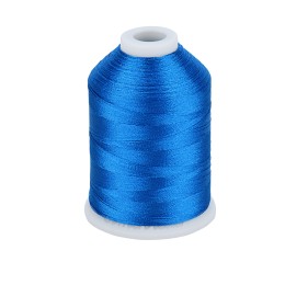 Simthread 420 Electric Blue Embroidery Thread 1000m