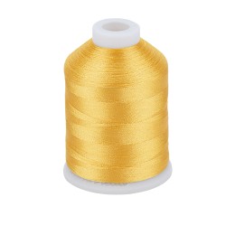 Simthread 812 Cream Yellow Embroidery Thread 1000m