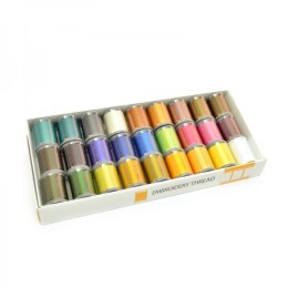 Embroidery Thread Set Box No 3  (27 Reels)
