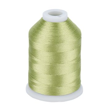 Simthread 027 Fresh Green Embroidery Thread 1000m