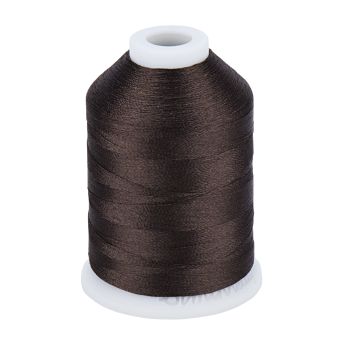 Simthread 058 Dark Brown Embroidery Thread 1000m