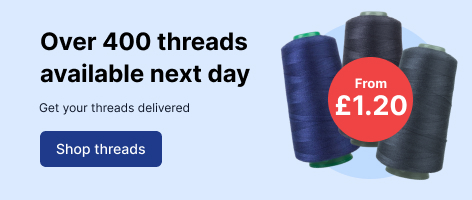 Over 400 Threads Available
